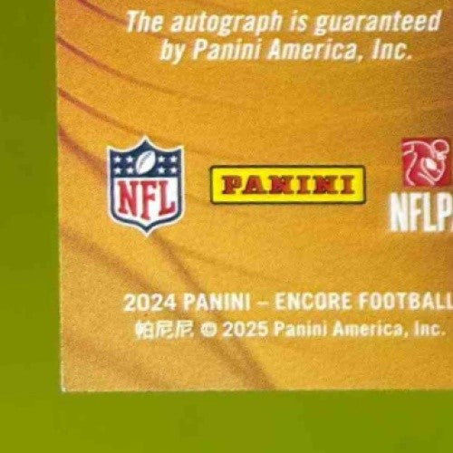 2024 Panini Encore William Perry Pacific Penmanship Red /50 Auto Chicago Bears - Sports Cards