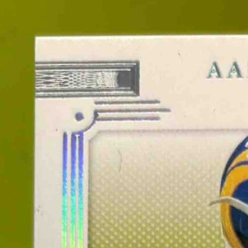 2024 Panini Flawless Aaron Donald Flawless Achievements AUTO /15 SILVER LA RAMS - Sports Cards