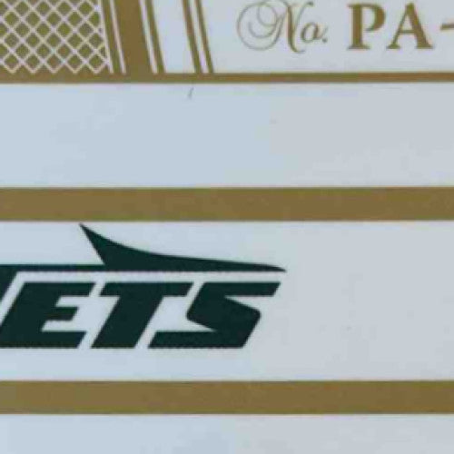 2024 Panini Flawless Breece Hall Patch Auto Bronze 5/6 #42 MEM New York Jets - Sports Cards