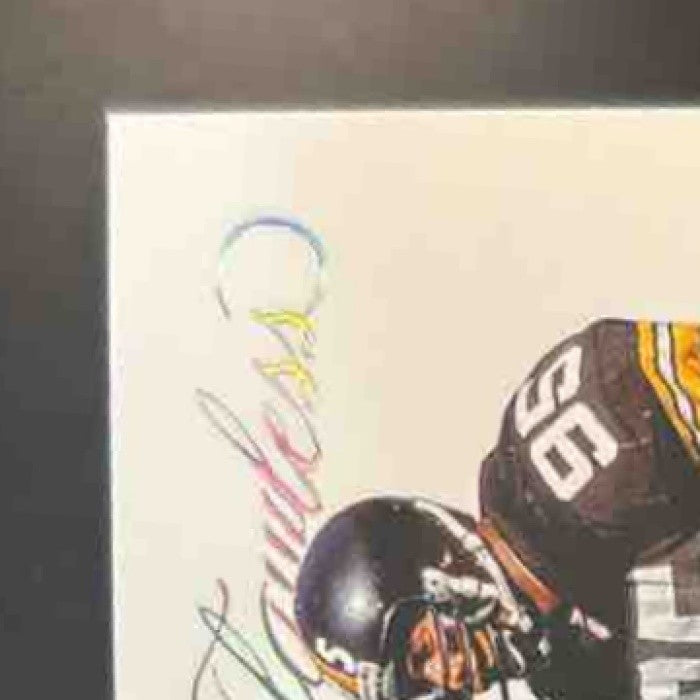 2024 Panini Flawless Greg Lloyd Patch Auto /25 #PA-GLD MEM Pittsburgh Steelers - Sports Cards