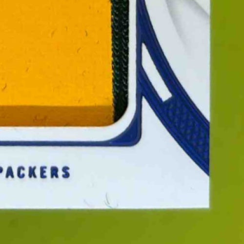 2024 Panini Flawless Josh Jacobs Patch MEM Sapphire 7/10 Green Bay Packers - Sports Cards