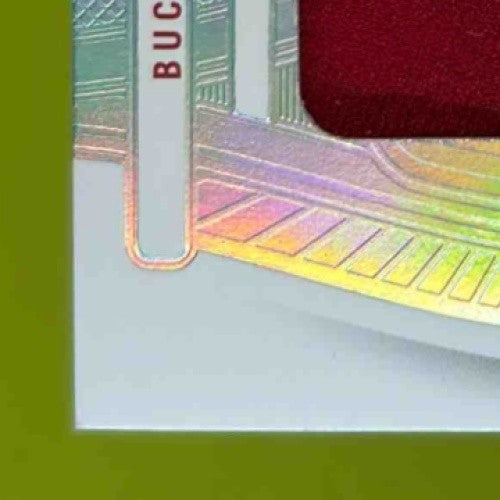 2024 Panini Flawless Mike Alstott Patch Auto Silver 20/20 #30 MEM Buccaneers - Sports Cards