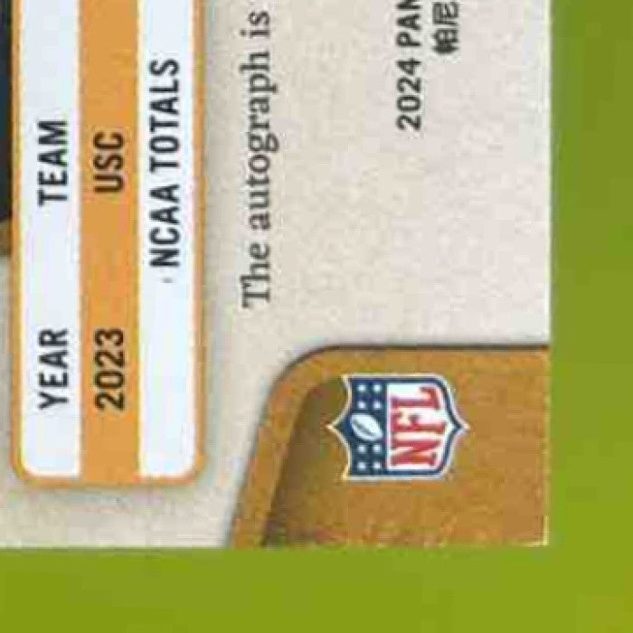2024 Panini Gold Standard Brenden Rice Auto 22/299 #187 RC Los Angeles Chargers - Sports Cards