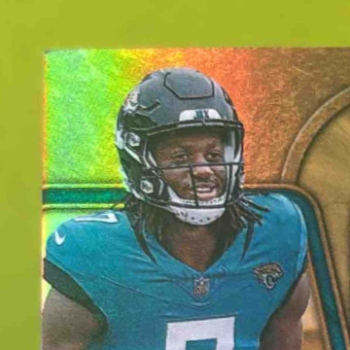 2024 Panini Gold Standard Brian Thomas Jr Patch Auto /99 RC Jacksonville Jaguars - Sports Cards