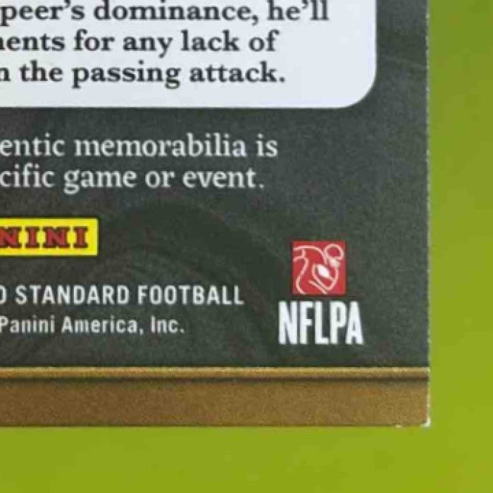 2024 Panini Gold Standard Brock Bowers Gold Gear /299 MEM RC Las Vegas Raiders - Sports Cards