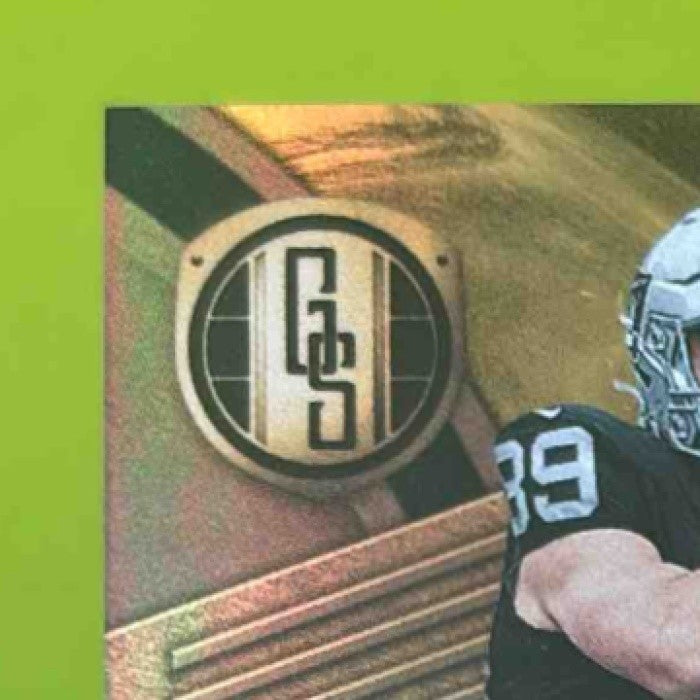 2024 Panini Gold Standard Brock Bowers Gold Gear /299 MEM RC Las Vegas Raiders - Sports Cards