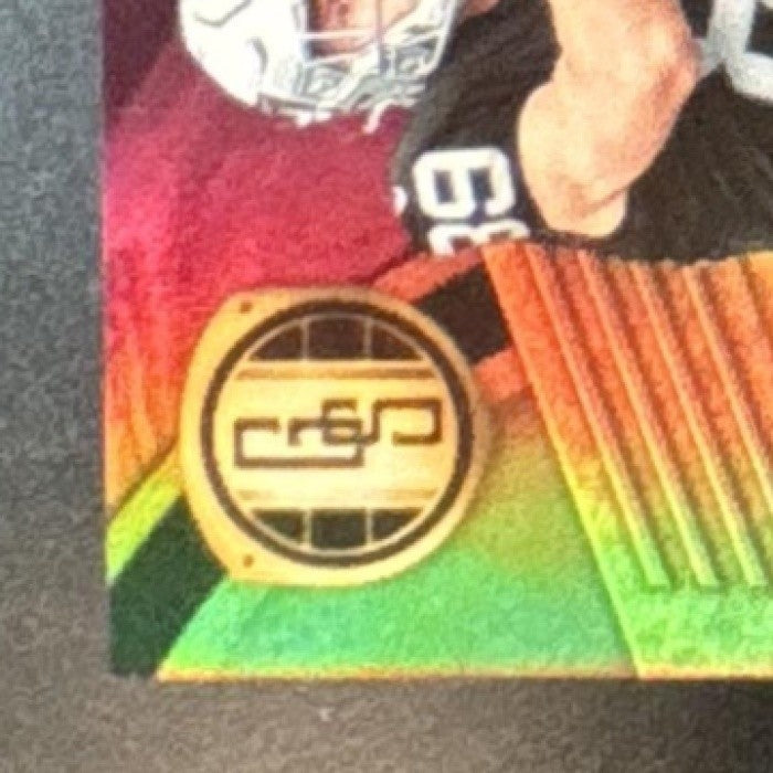2024 Panini Gold Standard Brock Bowers Gear Rose Gold /24 MEM RC Raiders - Sports Cards