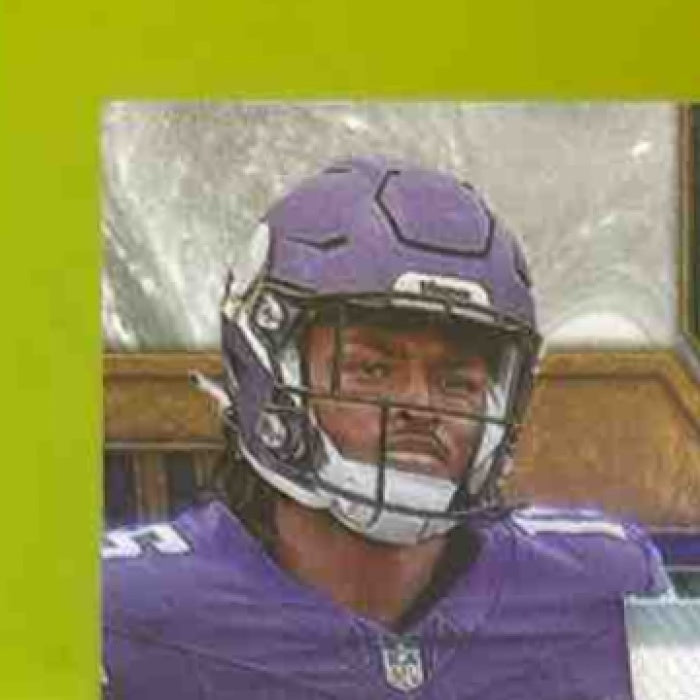 2024 Panini Gold Standard Dallas Turner White /75 #247 MEM RC Auto Vikings - Sports Cards