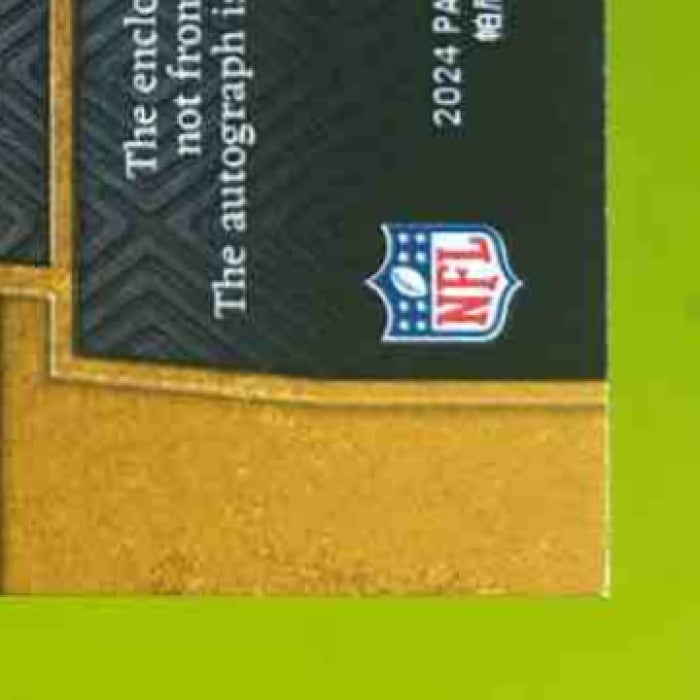 2024 Panini Gold Standard Dallas Turner White /75 #247 MEM RC Auto Vikings - Sports Cards