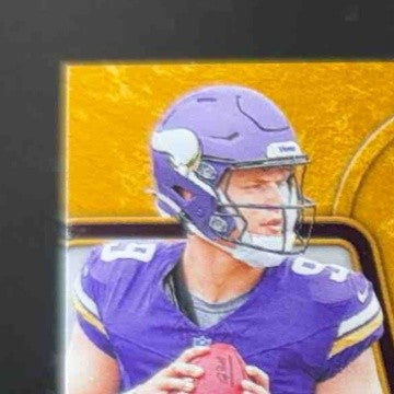 2024 Panini Gold Standard J.J. McCarthy 29/199 201 MEM RC Auto Minnesota Vikings - Sports Cards