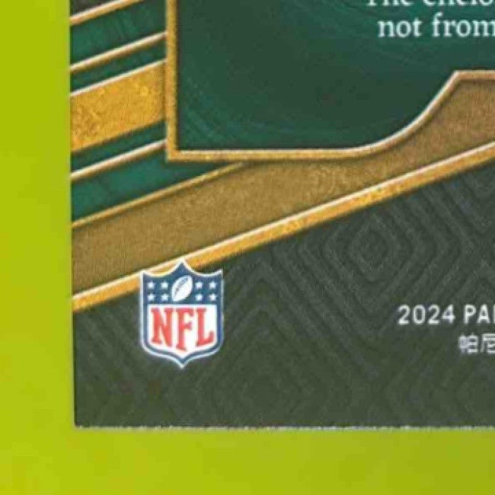2024 Panini Gold Standard Jordan Travis Newly Minted White Patch /75 MEM RC Jets - Sports Cards