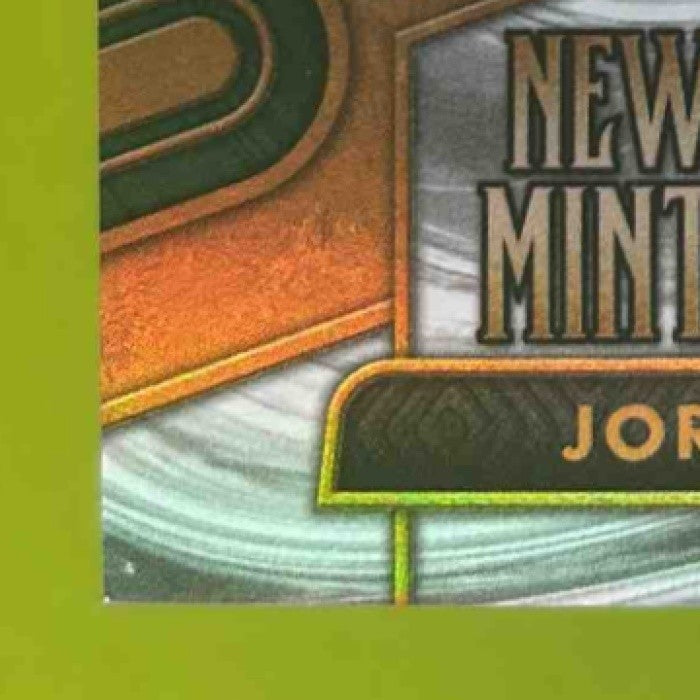 2024 Panini Gold Standard Jordan Travis Newly Minted White Patch /75 MEM RC Jets - Sports Cards