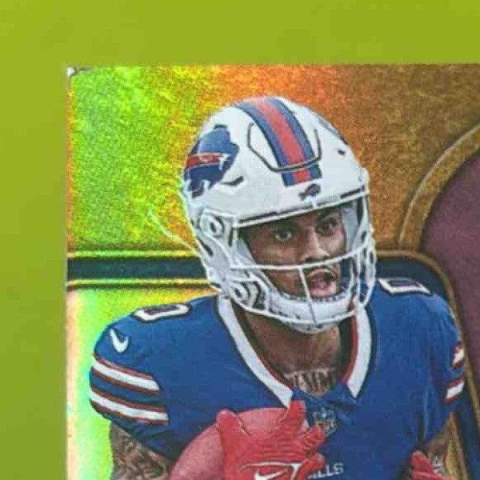 2024 Panini Gold Standard Keon Coleman Rookie Auto Triple Patch /24 MEM RC Bills - Sports Cards