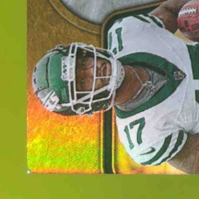 2024 Panini Gold Standard Malachi Corley Rookie Auto Triple Patch 1/49 RC Jets - Sports Cards