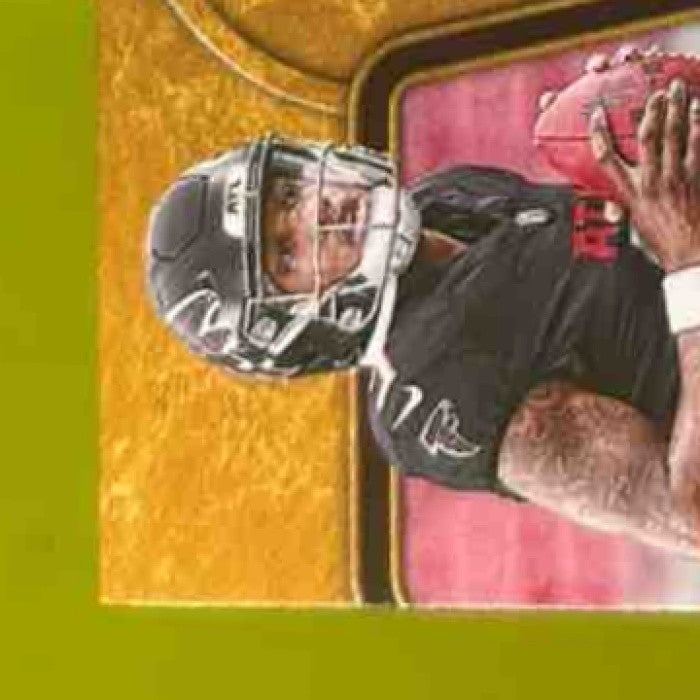 2024 Panini Gold Standard Michael Penix Jr. Dual Patch Auto /49 RC Falcons - Sports Cards