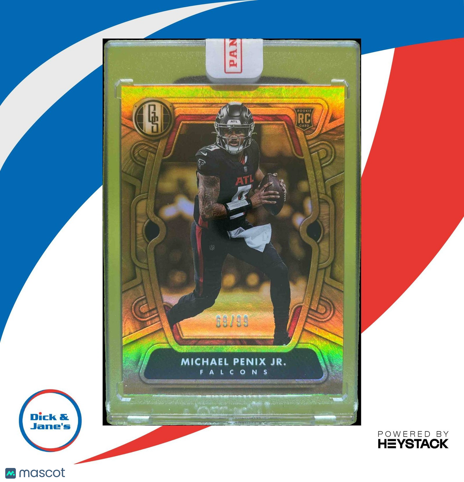 2024 Panini Gold Standard Michael Penix Jr. RC /99 #5 Atlanta Falcons - Sports Cards