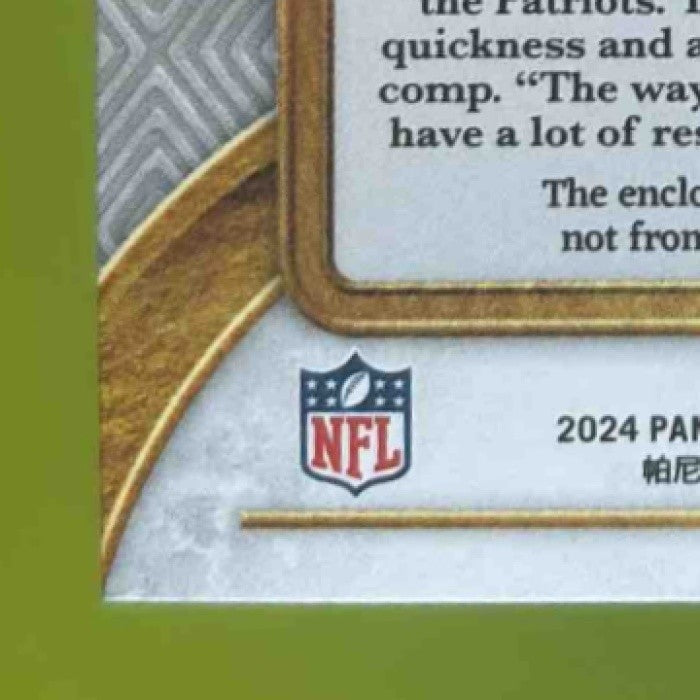 2024 Panini Gold Standard Wan’Dale Robinson White Gold Patch /299 MEM Giants - Sports Cards