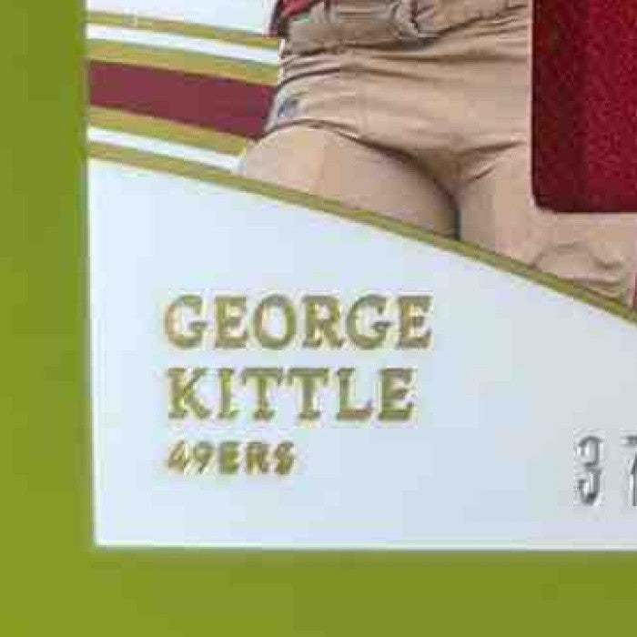 2024 Panini Immaculate George Kittle Standard Jersey /49 #34 San Francisco 49ers - Sports Cards