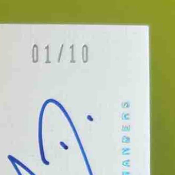 2024 Panini Impeccable Jahan Dotson Vibe Signatures Gold 1/10 Auto Commanders - Sports Cards