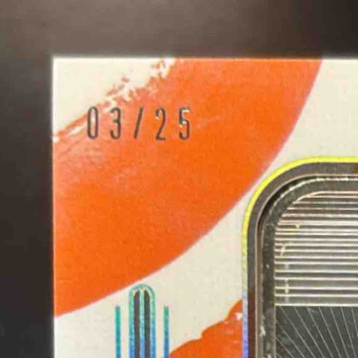 2024 Panini Impeccable Jim Palmer Cooperstown Logo Silver BAR /25 #29 Orioles - Sports Cards