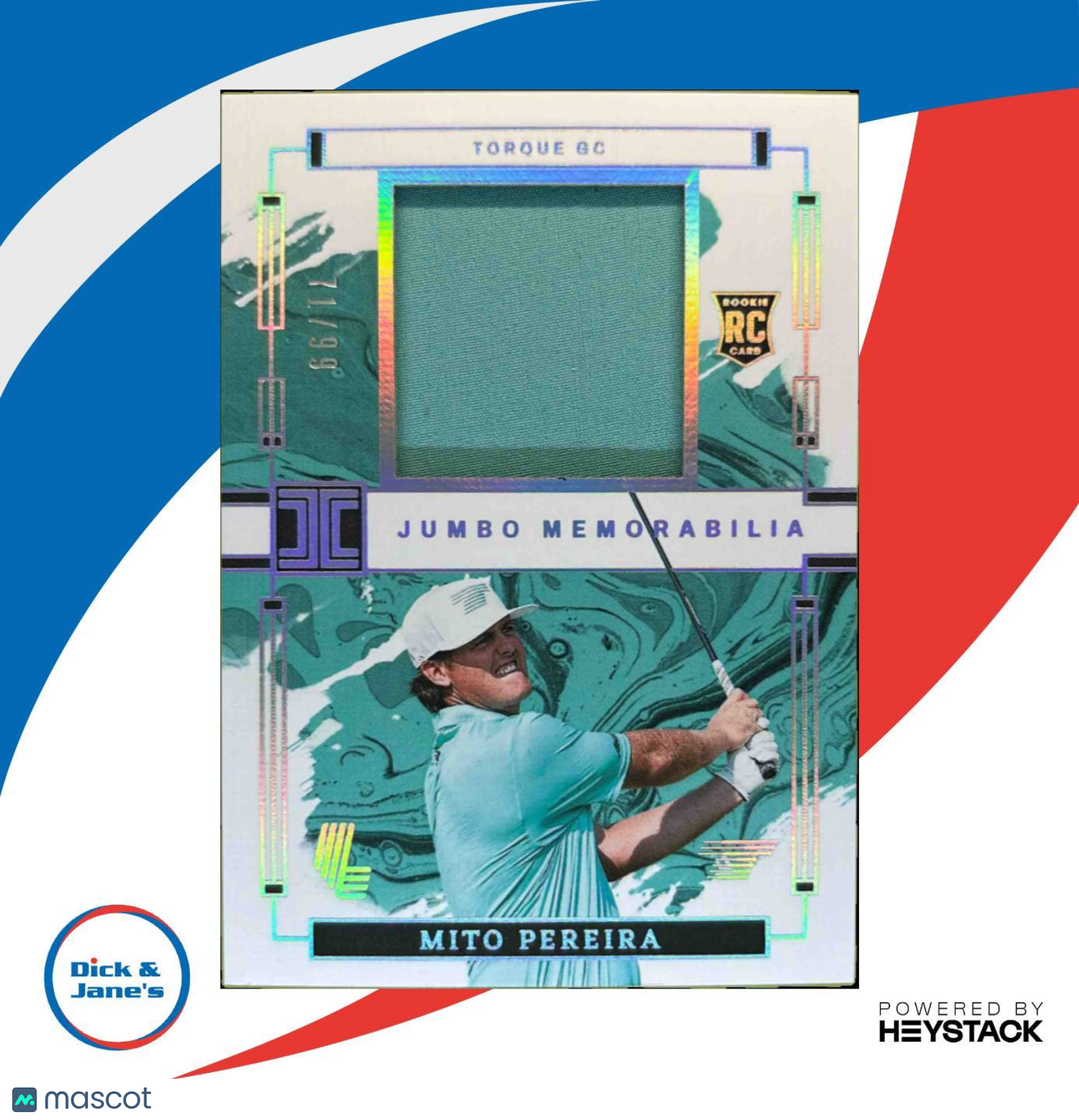 2024 Panini Impeccable LIV Mito Pereira Jumbo Memorabilia 71/99 #25 Torque GC Sports Cards