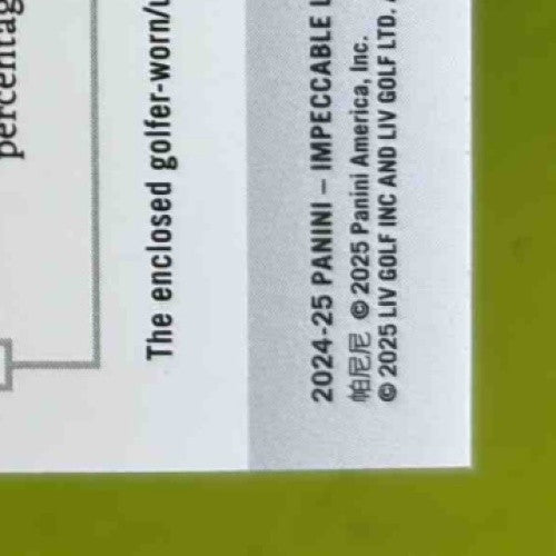 2024 Panini Impeccable LIV Mito Pereira Jumbo Memorabilia 71/99 #25 Torque GC Sports Cards