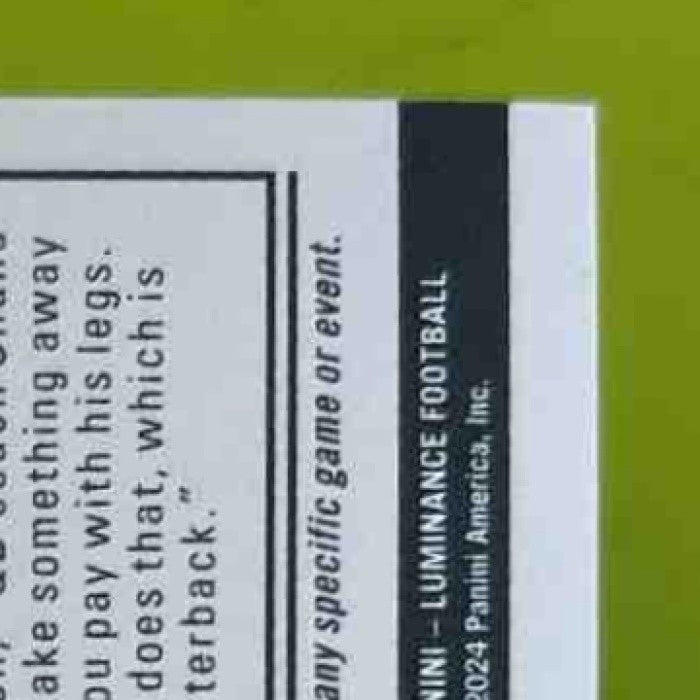 2024 Panini Luminance Justin Herbert Jumbo #JUM-JHT MEM Los Angeles Chargers - Sports Cards