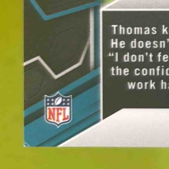 2024 Panini Mosaic Brian Thomas Jr. Green Fluorescent 08/10 #282 RC Jaguars - Sports Cards