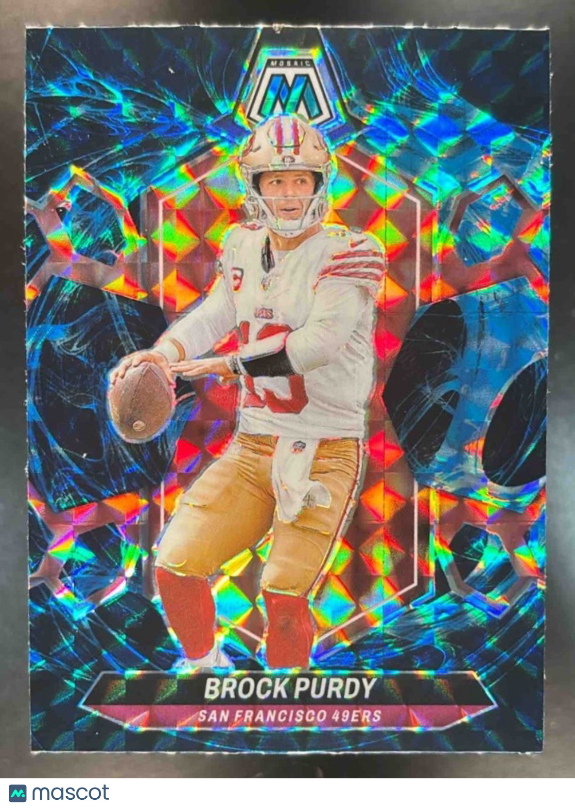 2024 Panini Mosaic Brock Purdy Genesis Prizm #190 San Francisco 49ers - Sports Cards
