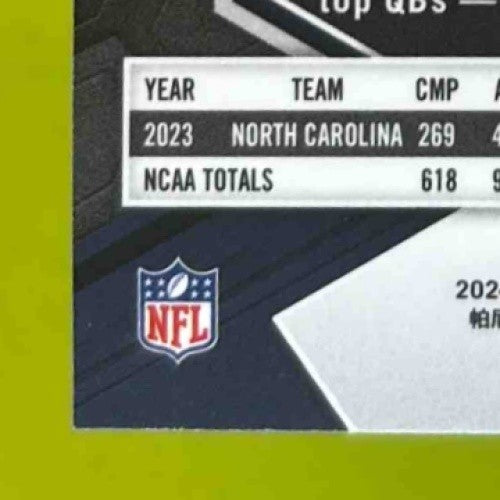 2024 Panini Mosaic Drake Silver Prizm #303 RC New England Patriots - Sports Cards