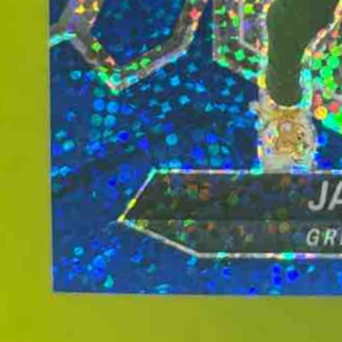2024 Panini Mosaic Jayden Reed Blue Sparkle Prizm 46/96 #81 Green Bay Packers - Sports Cards