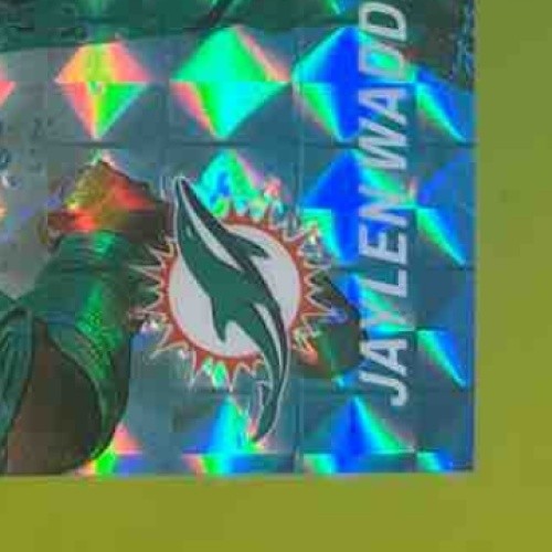 2024 Panini Mosaic Jaylen Waddle Splash Black 1/1 #SS-JWE Miami Dolphins TRUE /1 - Sports Cards