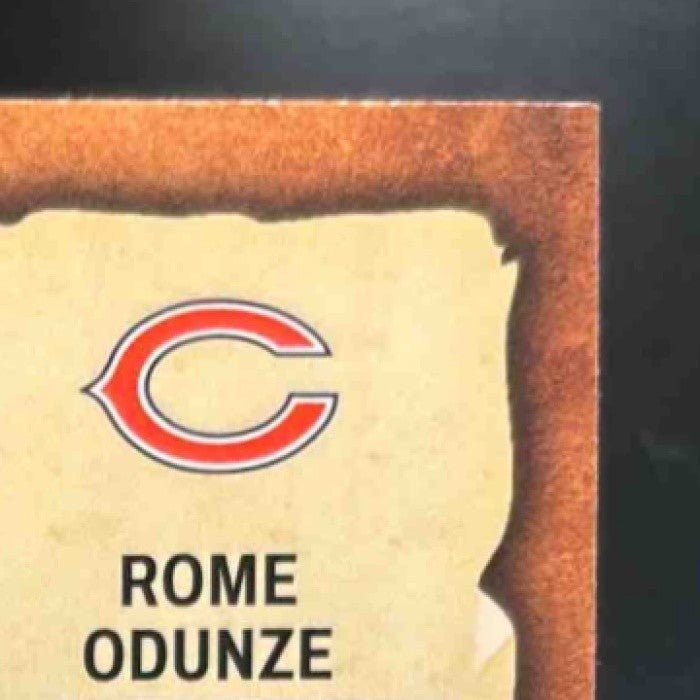2024 Panini Mosaic Rome Odunze Notoriety #24 RC Chicago Bears - Sports Cards