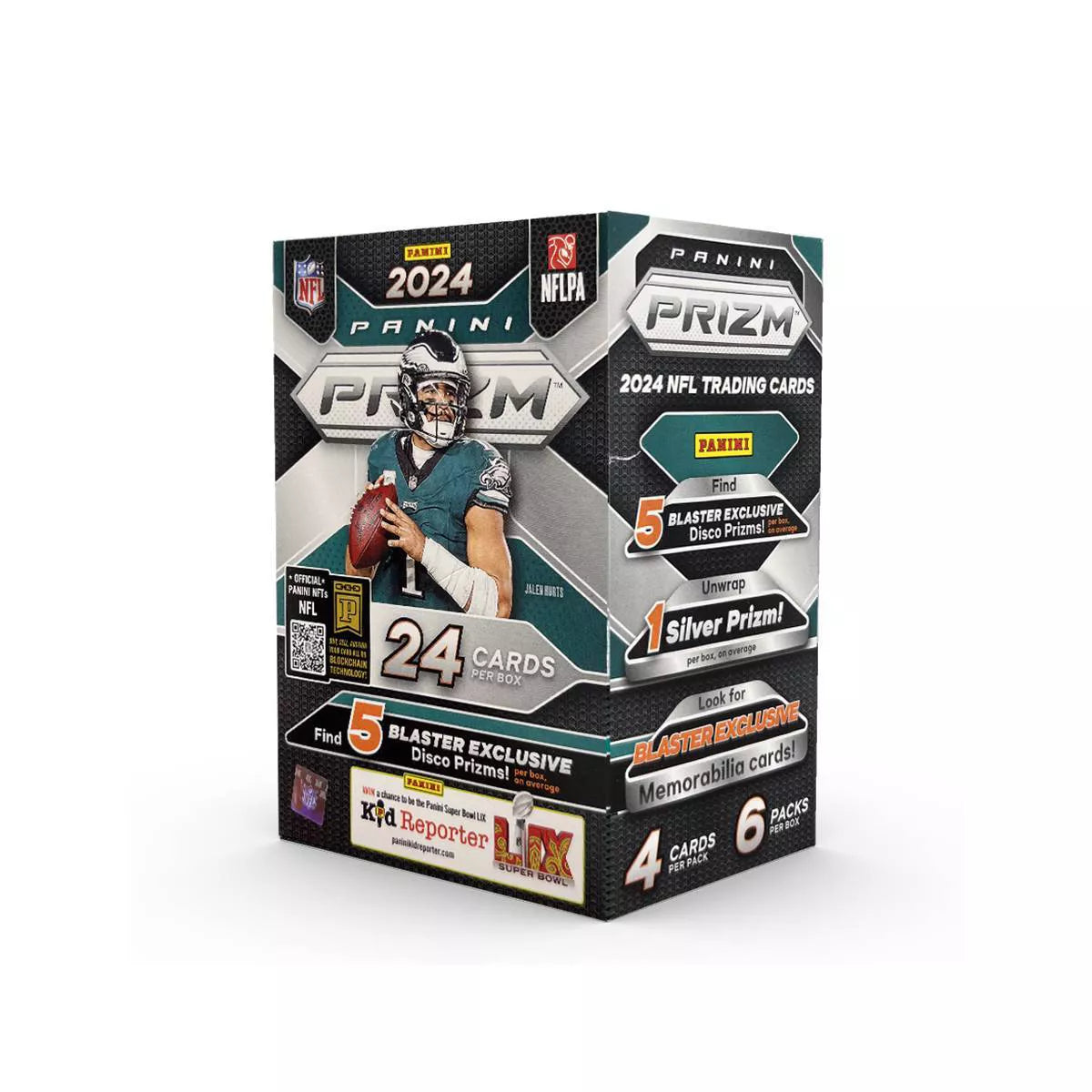 2024 Panini NFL Prizm Football Trading Card Blaster