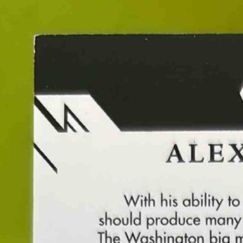 2024 Panini Noir Alexandre Sarr Rookies Association Holo Ruby /25 #147Wizards - Sports Cards