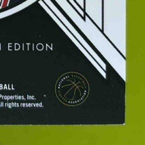 2024 Panini Noir Alexandre Sarr Rookies Association Holo Ruby /25 #147Wizards - Sports Cards