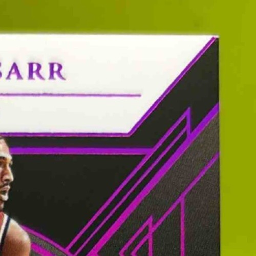 2024 Panini Noir Alexandre Sarr Rookies Association Holo Ruby /25 #147Wizards - Sports Cards
