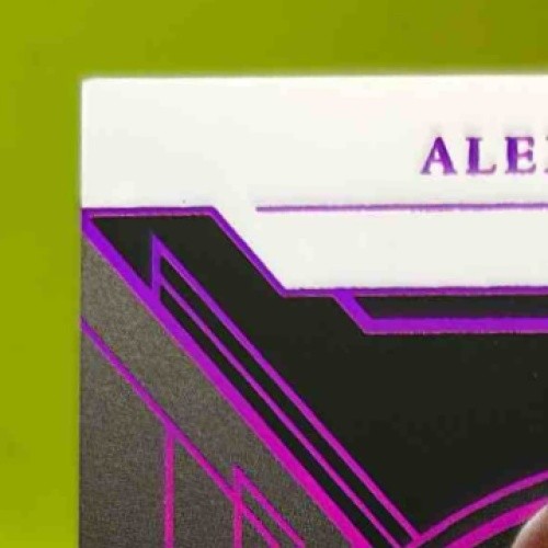 2024 Panini Noir Alexandre Sarr Rookies Association Holo Ruby /25 #147Wizards - Sports Cards