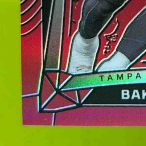 2024 Panini Obsidian Baker Mayfield Red 32/49 #183 Tampa Bay Buccaneers - Sports Cards