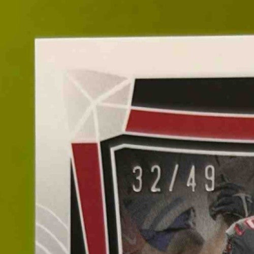 2024 Panini Obsidian Baker Mayfield Red 32/49 #183 Tampa Bay Buccaneers - Sports Cards