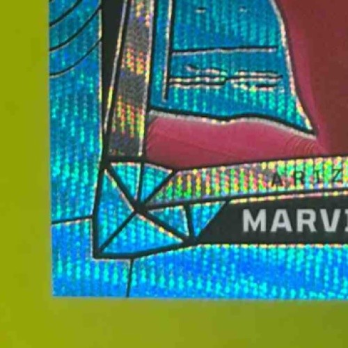 2024 Panini Obsidian Marvin Harrison Jr Blue Wave International #1 RC Arizona - Sports Cards