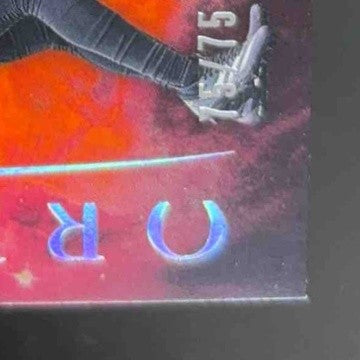 2024 Panini Origins Michael Penix Jr Rookie Jumbo Jersey Auto Orange Patch 75/75 - Sports Cards