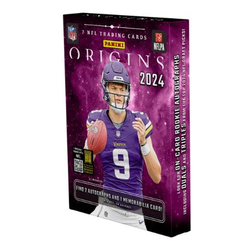 2024 Panini Origins NFL Football Hobby Box (2 Auto / 1 Mem) - NFL Hobby Box