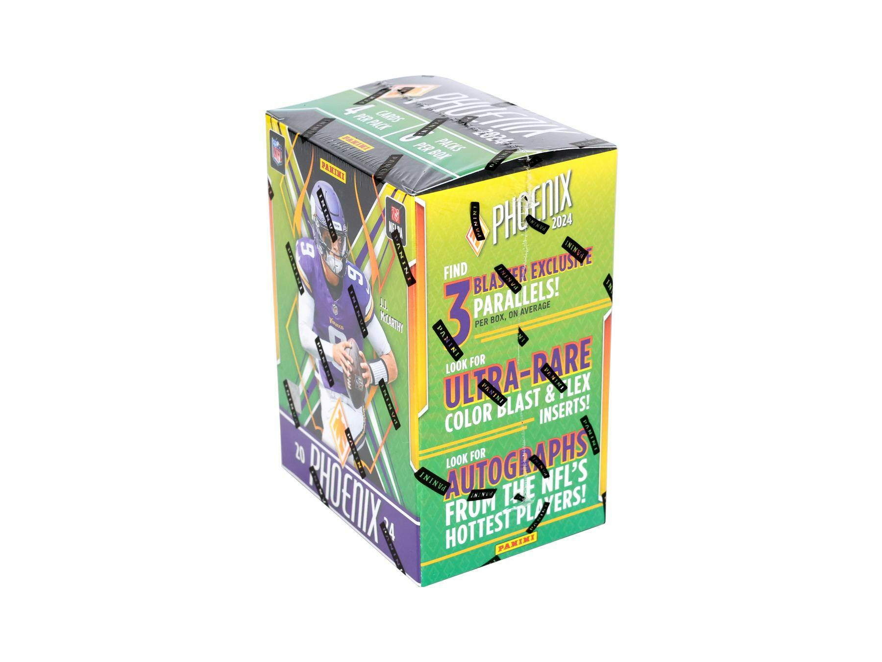 2024 Panini Phoenix Football Blaster Box (3 Retail Parallels) - NFL Blaster