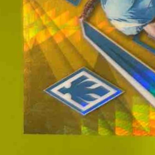 2024 Panini Phoenix Gus Edwards Gold Hyper 9/10 #65 Los Angeles Chargers - Sports Cards