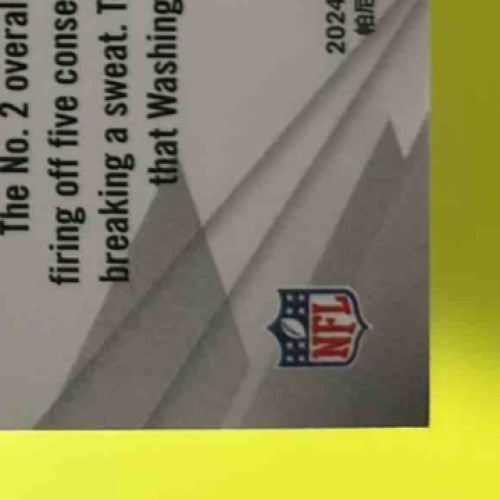 2024 Panini Phoenix Jayden Daniels Hyper #198 RC Washington Commanders Rookie - Sports Cards