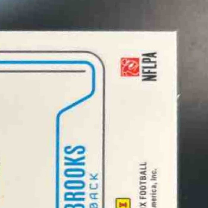 2024 Panini Phoenix Jonathon Brooks Contours Lazer RC Carolina Panthers - Sports Cards