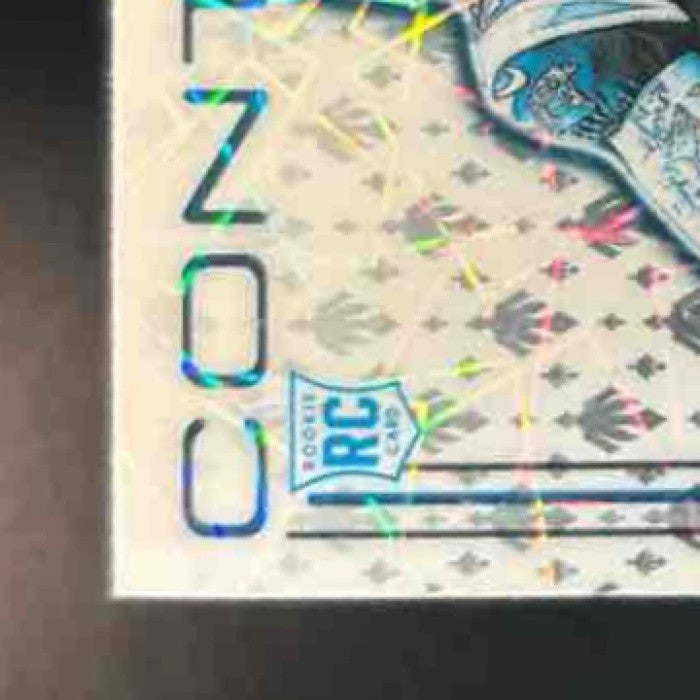 2024 Panini Phoenix Jonathon Brooks Contours Lazer RC Carolina Panthers - Sports Cards