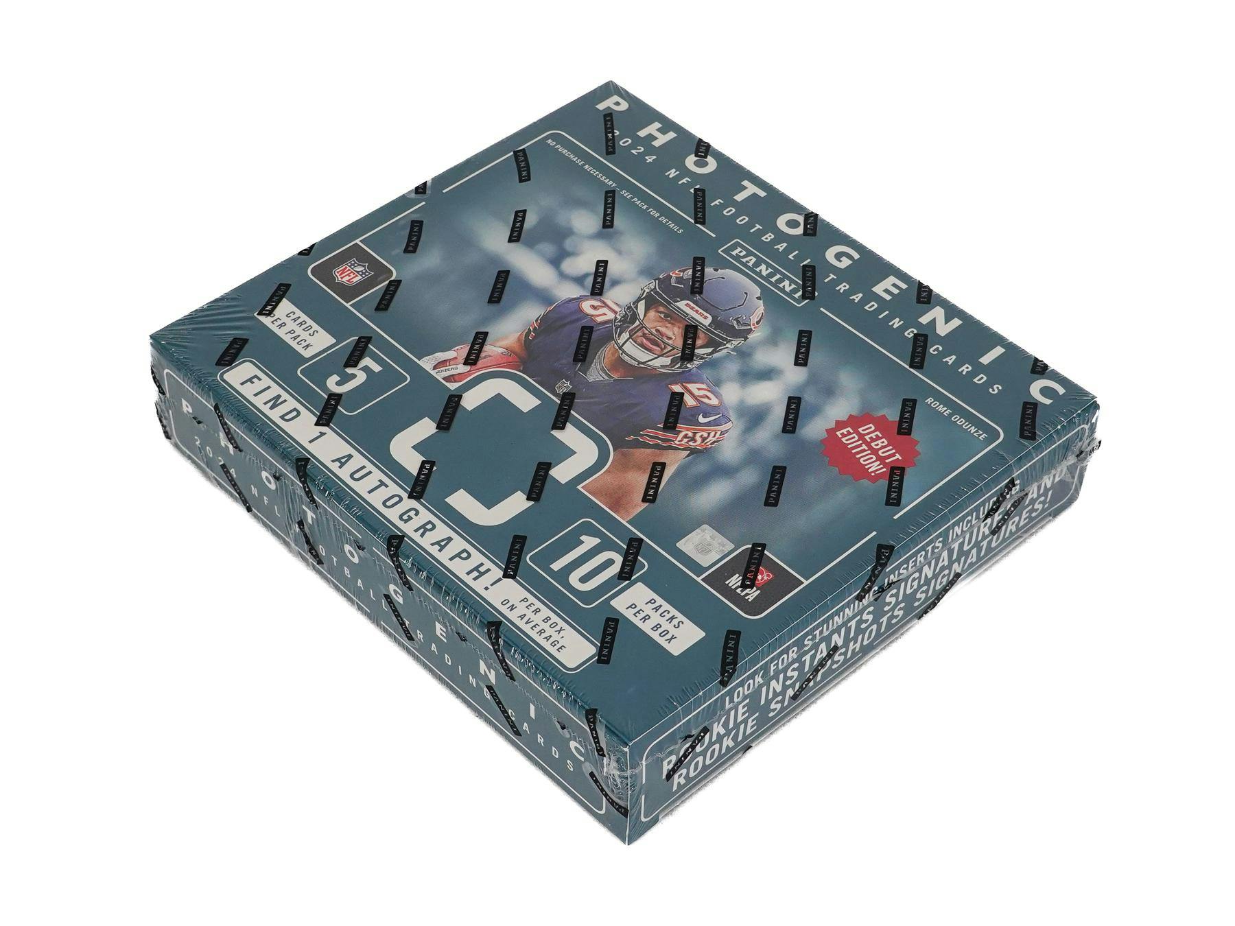 2024 Panini Photogenic Football Hobby Box (1 Auto) Debut Edition - NFL Hobby Box