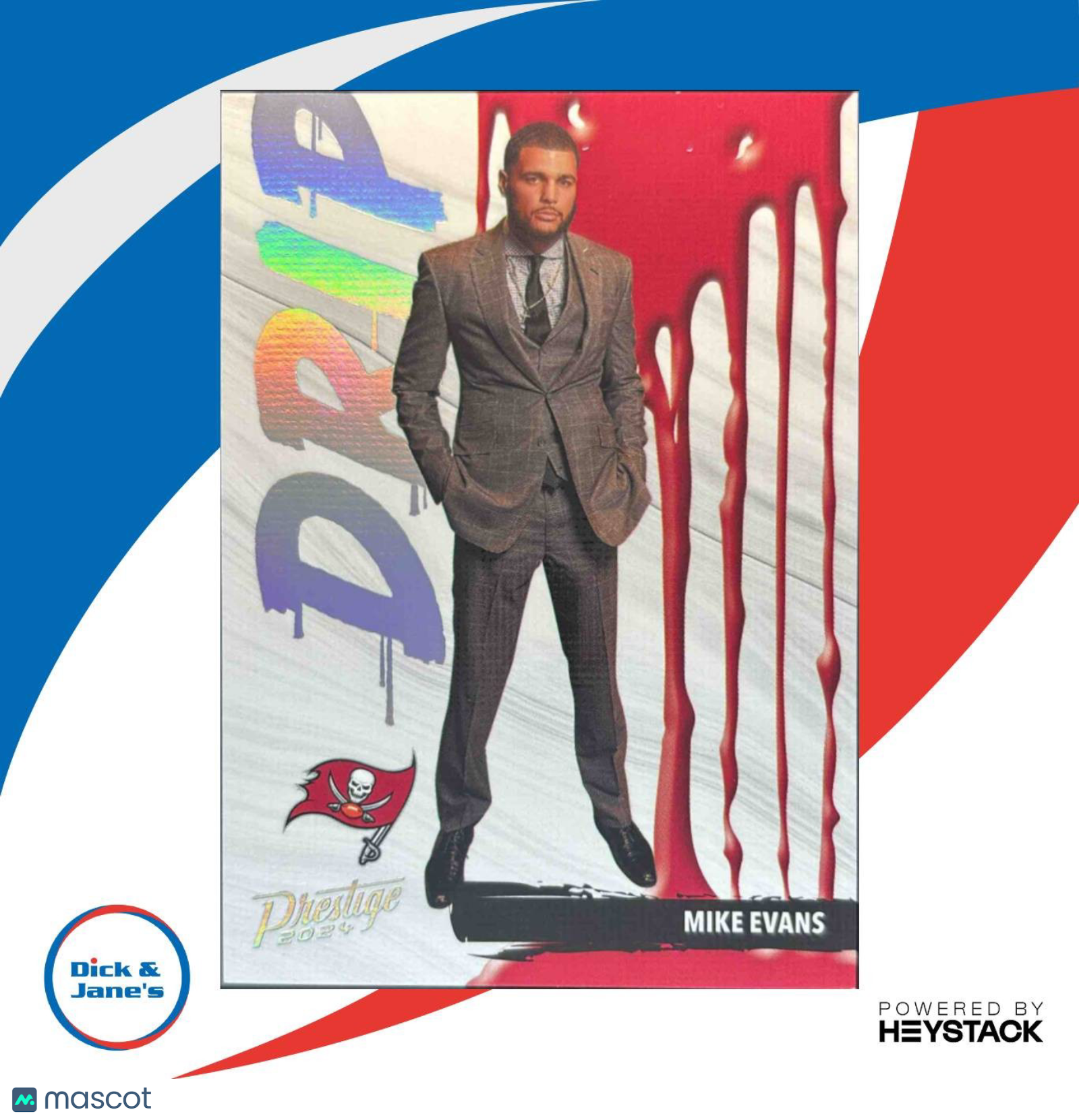 2024 Panini Prestige Mike Evans NFL Drip #D-MES Tampa Bay Buccaneers - Sports Cards